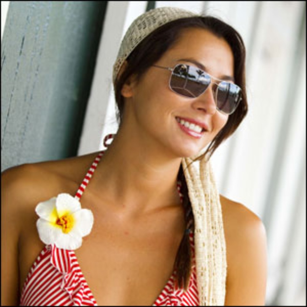 Maui Jim Wiki Wiki Aviator Gold frame/Bronze Lens